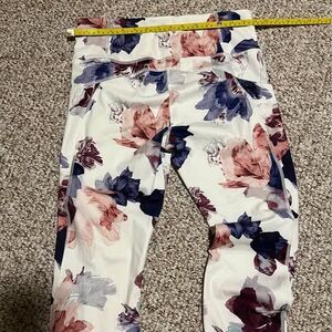 Athleta Rainier Floral Print Leggings L